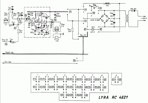 Lyra RC-4621; Videoton; (ID = 267515) Radio