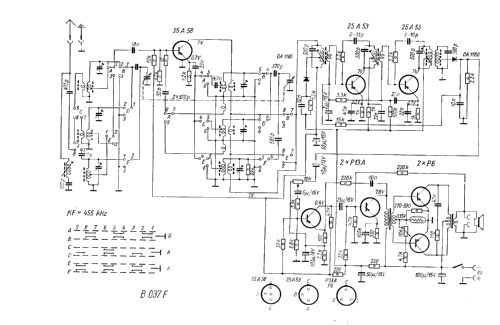 Transistor B037F; Videoton; (ID = 1466506) Radio