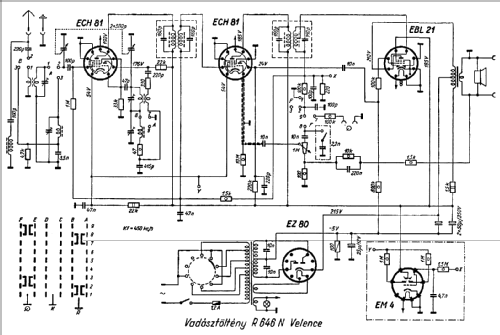 Velence R646N; Videoton; (ID = 91213) Radio