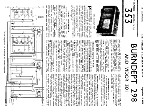 301; Vidor Ltd.; Erith (ID = 1248601) Radio