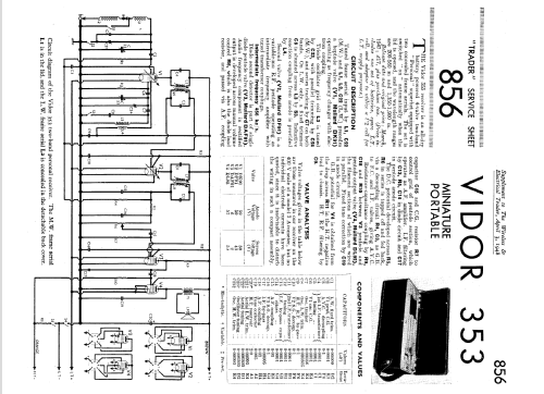 CN353; Vidor Ltd.; Erith (ID = 1292874) Radio