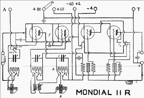 Mondial II ; Vitus, Fernand; (ID = 537424) Radio