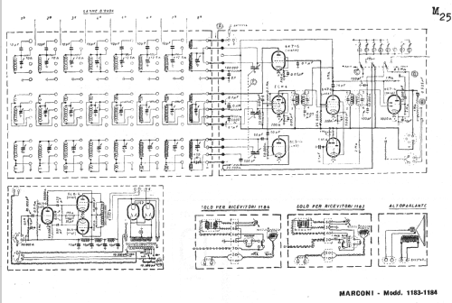 Marconi 1183; La Voce del Padrone; (ID = 209049) Radio