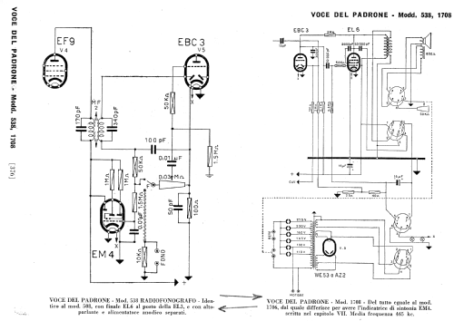 Marconi 1708; La Voce del Padrone; (ID = 312977) Radio