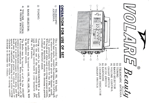 Beauty Multi-Band Battery-Electric ; Volare; Hong Kong (ID = 2600763) Radio