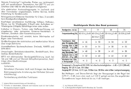 Studio-Tonbandgerät 168; Vollmer, Eberhard; (ID = 1847548) Reg-Riprod