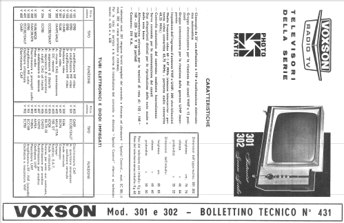 Futurist T-301; Voxson, FARET F.A.R. (ID = 1111683) Television