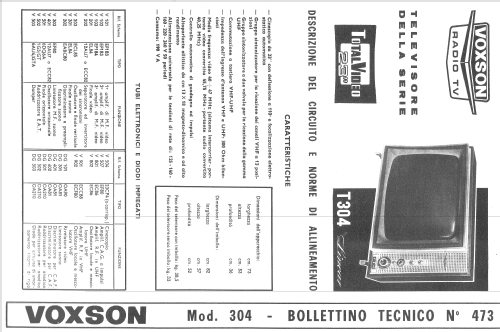 Linear T304; Voxson, FARET F.A.R. (ID = 1116700) Television