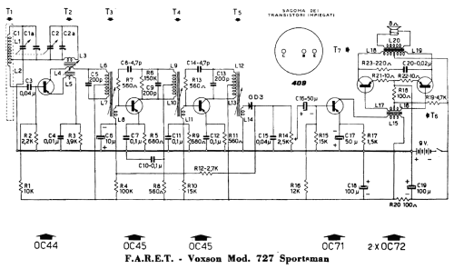 Sportsman 727; Voxson, FARET F.A.R. (ID = 2024890) Radio