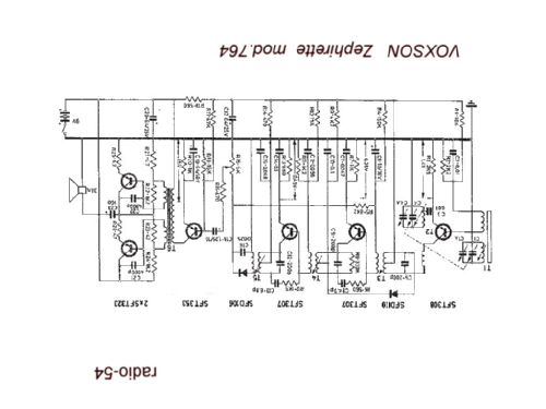 Zephyrette 764; Voxson, FARET F.A.R. (ID = 1367473) Radio