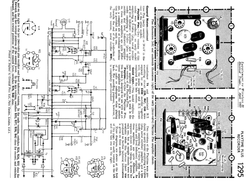 Sound Cadet Tape Recorder ; Walter Instruments (ID = 2291160) R-Player