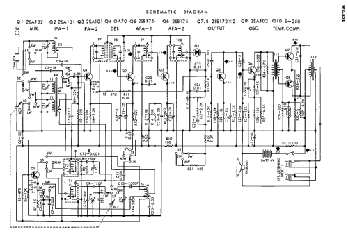 8 Transistor 3-Band Radio WS-83L; Waltham S.A., Genf (ID = 150739) Radio