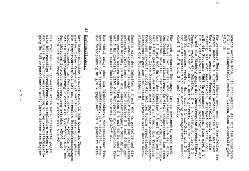 Frequenz-Messgerät 10 Hz - 100 kHz FM 35; Wandel & Goltermann; (ID = 1843928) Ausrüstung