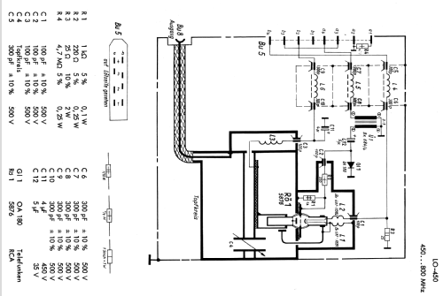 Leistungsoszillator - Power Oscillator 450..790MHz LO-450; Wandel & Goltermann; (ID = 2509523) Equipment