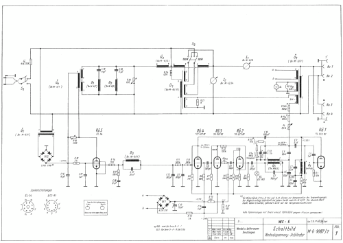 Wechselspannungs-Stabilisator WS6; Wandel & Goltermann; (ID = 470036) Equipment