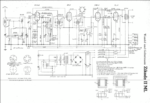 Zikade II ML ; Wandel & Goltermann; (ID = 7937) Car Radio