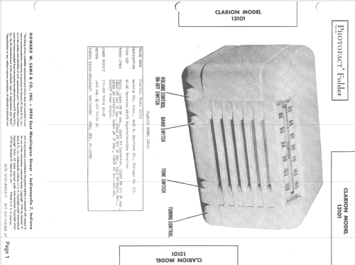 13101 ; Warwick Mfg. Corp., (ID = 1399914) Radio