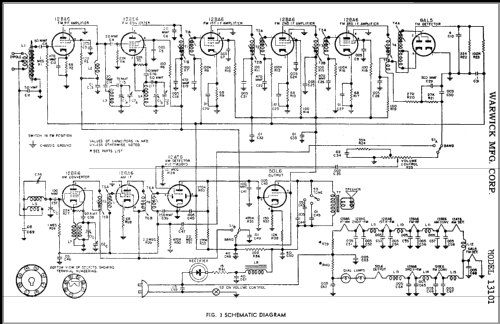 13101 ; Warwick Mfg. Corp., (ID = 313585) Radio