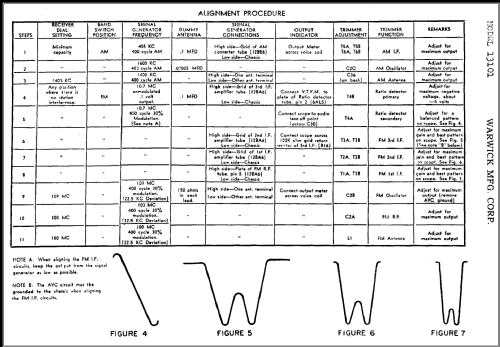 13101 ; Warwick Mfg. Corp., (ID = 313586) Radio