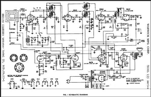 155 series ; Warwick Mfg. Corp., (ID = 313236) Radio