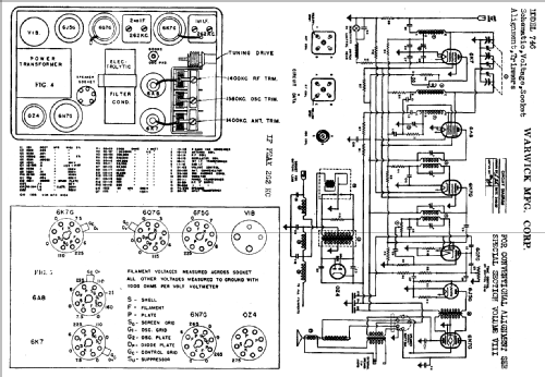 746 ; Warwick Mfg. Corp., (ID = 712617) Car Radio