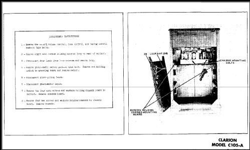 C-105A Clarionette ; Warwick Mfg. Corp., (ID = 487701) Radio