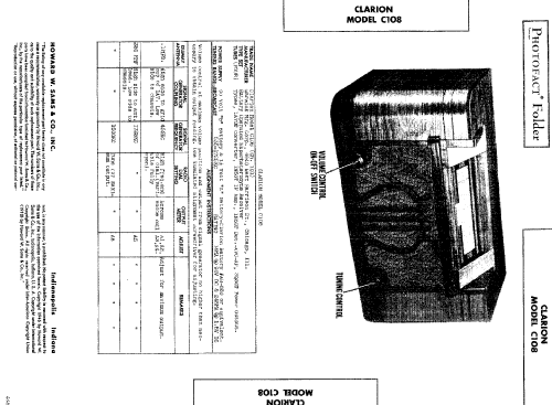 Clarion C-108 The Range-Master; Warwick Mfg. Corp., (ID = 487710) Radio