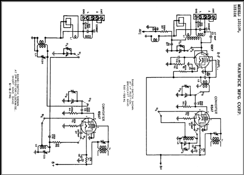 Clarion 12310W Ch= 12310; Warwick Mfg. Corp., (ID = 413324) Radio