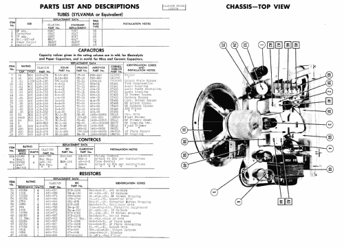 Clarion 12310W Ch= 12310; Warwick Mfg. Corp., (ID = 466559) Radio