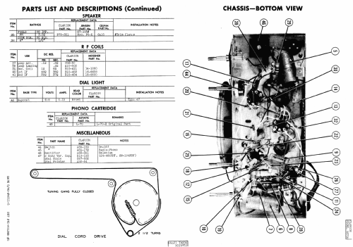 Clarion 12708 ; Warwick Mfg. Corp., (ID = 989064) Radio