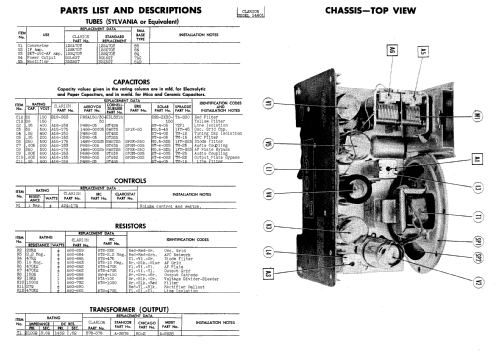 Clarion 14601 ; Warwick Mfg. Corp., (ID = 466578) Radio