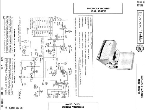 Phonola 1057W ; Waters Conley (ID = 979988) Ampl/Mixer