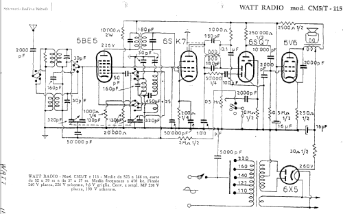 115; Watt Radio; Torino (ID = 614309) Radio