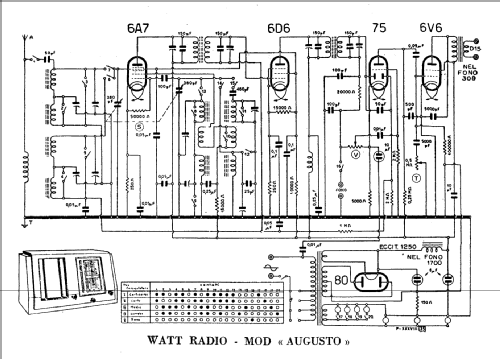 Augusto Fono ; Watt Radio; Torino (ID = 896805) Radio