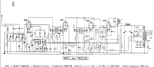 Freccia Fono ; Watt Radio; Torino (ID = 675623) Radio