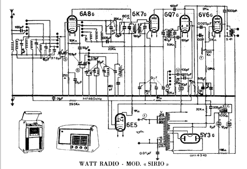 Sirio Fono ; Watt Radio; Torino (ID = 896813) Radio