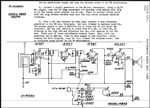 4800 ; Watterson Radio Mfg. (ID = 313978) Radio