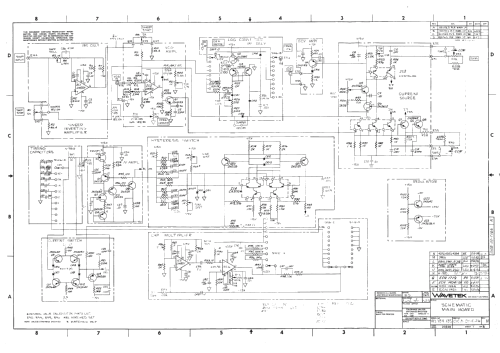 Sweep Generator 185 5 MHz LIN LOG Series 180; Wavetek Corporation; (ID = 1419266) Equipment