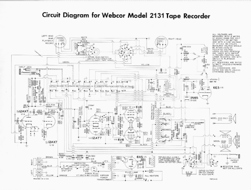 Webcor 2110-1F; Webster Co., The, (ID = 1751429) Sonido-V