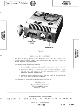 Wire Recorder 178; Webster Co., The, (ID = 2792334) R-Player