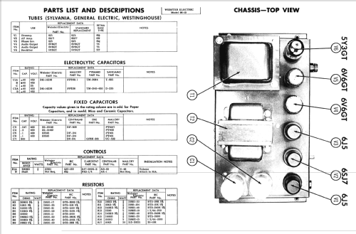 Audio Amplifier 96-10; Webster Electric (ID = 2679627) Ampl/Mixer