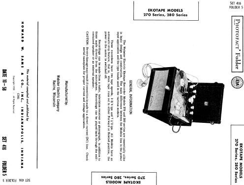 Ekotape 280 Series ; Webster Electric (ID = 775801) Ton-Bild
