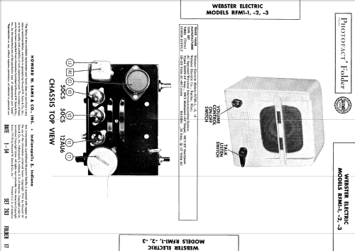RFM1-3 ; Webster Electric (ID = 549791) Altri tipi