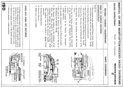 125 Webcor Diskchanger ; Webster Co., The, (ID = 168700) Sonido-V