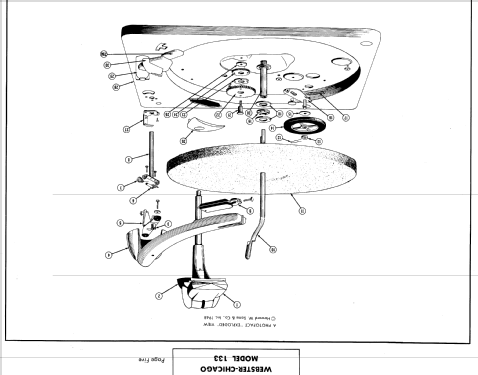 Record Changer 133 ; Webster Co., The, (ID = 570987) R-Player