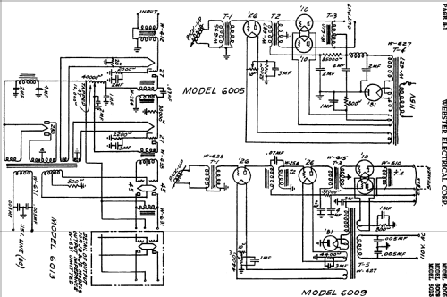 6013 ; Webster Electric (ID = 722406) Ampl/Mixer