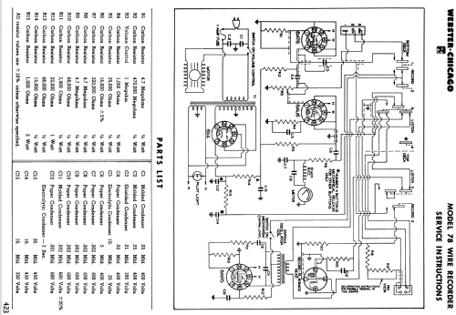 Wire Recorder 79; Webster Co., The, (ID = 1193860) Sonido-V