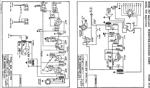 Amplifier 508; Webster Co., The, (ID = 724284) Ampl/Mixer