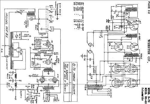 B-79 ; Webster Co., The, (ID = 722751) Ampl/Mixer