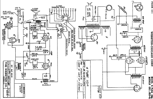 Communication System OXC-R; Webster Co., The, (ID = 724267) Ampl/Mixer